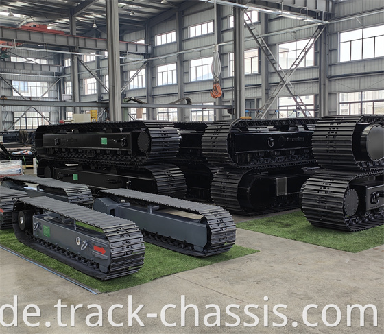 Gummi -Strecke -Fahrwerk Rubber Track Undercarriage